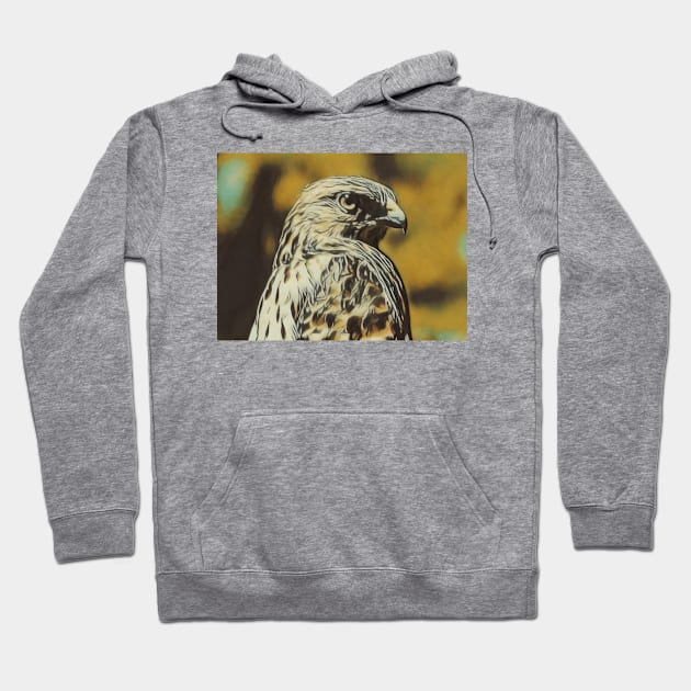 Hawk Hoodie by PhoToddGraphy